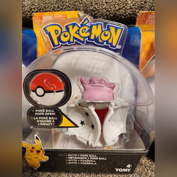 Pokemon Battle Figure Pack - Pikachu, Ditto, Cubone - Picture 4 of 7